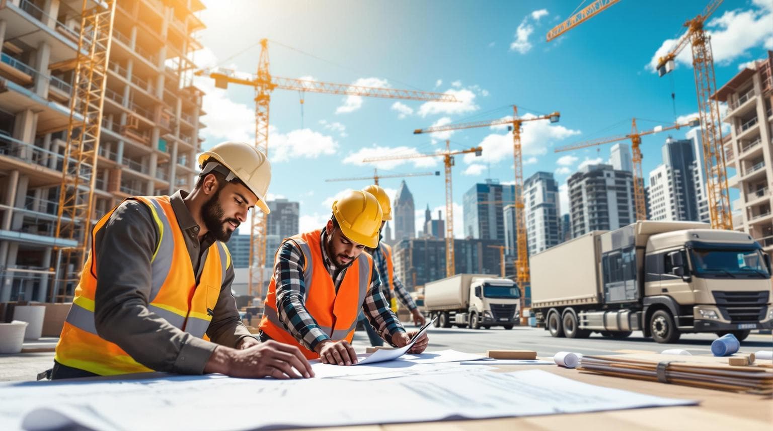 Congestionamento vs. Eficiência na Logística de Obras